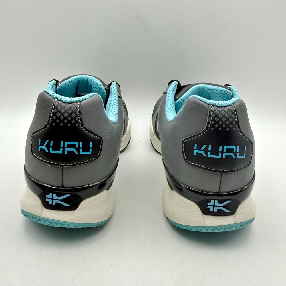 Kuru Womens Quantum Walking Sneakers US 5.5 WIDE White Blue Athletic NIB - Picture 9 of 12